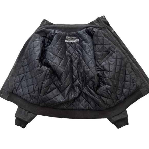 JOE WHISTLER Wool Blend Quilted Bomber Jacket  Military Utility Field  MEN'S M - Picture 7 of 12